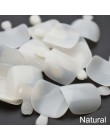 100 sztuk sztuczne Toe fałszywe Nais odpinany do paznokci tipsów naturalne/biały/jasne stóp sztuczne paznokcie Manicure Art fałs