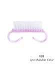1pc plastikowe Manicure Pedicure szczotka czyszczenie paznokci narzędzia miękkie usuń pył makijaż pędzle pielęgnacja paznokci ak