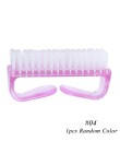 1pc plastikowe Manicure Pedicure szczotka czyszczenie paznokci narzędzia miękkie usuń pył makijaż pędzle pielęgnacja paznokci ak