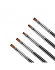 ROHWXY 12 sztuk zestaw do Manicure Pencel rozsianych malowanie projekt tipsy akrylowe pędzelek artystyczny do Manicure dekoracja