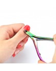 Biutee 1PC cążki do skórek nożyczki Rainbow Clipper Scissor Dead usuwanie skórek Manicure narzędzie do zdobienia paznokci narzęd