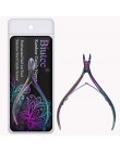 Biutee 1PC cążki do skórek nożyczki Rainbow Clipper Scissor Dead usuwanie skórek Manicure narzędzie do zdobienia paznokci narzęd
