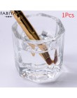 2 sztuk/partia szklany kryształ miska puchar Dappen danie Arcylic Powder Holder pojemnik Nail Art Manicure Salon narzędzia