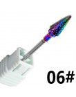 Frez do Manicure wiertła do paznokci z węglika maszyna do Manicure akcesoria obrotowe elektryczne pilniki do paznokci narzędzia 
