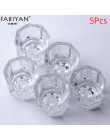 2 sztuk/partia szklany kryształ miska puchar Dappen danie Arcylic Powder Holder pojemnik Nail Art Manicure Salon narzędzia