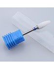Paznokcie ceramiczne frez wiertło do paznokci ceramiczne frezy do maszyna do Manicure diamentowe nożyce do Manicure frez do Pedi