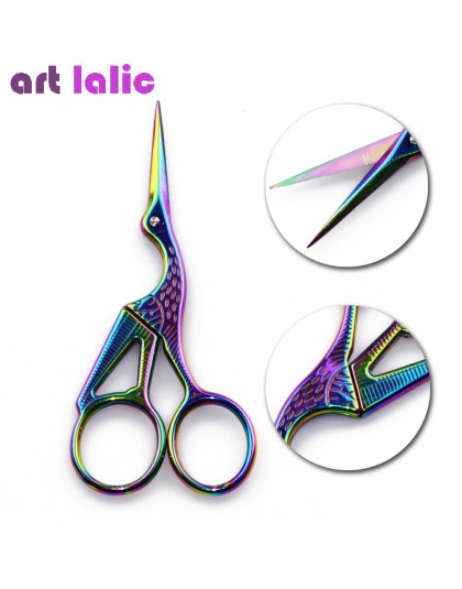 1PC klasyczny kameleon żuraw ptak nożyczki trwałe ze stali nierdzewnej Manicure Cutter Remover podnośniki paznokci skórek urządz