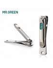 MR.GREEN ze stalowymi ćwiekami clippers trymer pielęgnacja pedicure obcinacz do paznokci profesjonalne rybia łuska pilnik do paz