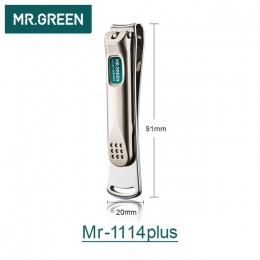 MR.GREEN ze stalowymi ćwiekami clippers trymer pielęgnacja pedicure obcinacz do paznokci profesjonalne rybia łuska pilnik do paz