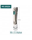 MR.GREEN ze stalowymi ćwiekami clippers trymer pielęgnacja pedicure obcinacz do paznokci profesjonalne rybia łuska pilnik do paz