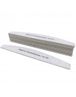 10 sztuk drewniany pilnik do paznokci 100/180 papier ścierny bufor do paznokci w kostce profesjonalny zmywalny Manicure akcesori