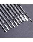 10 styl przyrząd do usuwania naskórka ze stali nierdzewnej podwójna głowica Pusher Finger martwa skóra Push Nail Art Pedicure Ma
