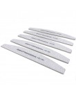 10 sztuk drewniany pilnik do paznokci 100/180 papier ścierny bufor do paznokci w kostce profesjonalny zmywalny Manicure akcesori