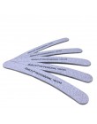 100/180/240 pilnik Do Paznokci profesjonalny 10 sztuk/partia przenośny Manicure Pedicure wszystkie żel UV bananowy szary pilnik 