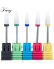 2 sztuk frez do Manicure ceramiczne frezy do Pedicure obrotowe wiertła do paznokci akcesoria narzędzia dysze do Manicure