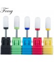 2 sztuk frez do Manicure ceramiczne frezy do Pedicure obrotowe wiertła do paznokci akcesoria narzędzia dysze do Manicure