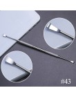 10 styl przyrząd do usuwania naskórka ze stali nierdzewnej podwójna głowica Pusher Finger martwa skóra Push Nail Art Pedicure Ma
