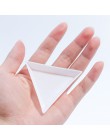 5 sztuk okrągły trójkąt plastikowe Rhinestone Nail Art Box płyta tacka pojemnik do przechowywania biżuteria brokat puchar narzęd