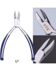 STZ profesjonalne nożyczki ze stalowymi ćwiekami nożyczki do skórek nożyczki Manicure wrastające Clipper trymer paznokieć Cutter