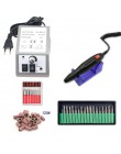 32W 35000RPM Pro elektryczna wiertła do paznokci aparatura do Manicure Pedicure pliki z nożem nail Art wiertarka Pen obrabiarek