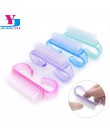 10 sztuk/partia paznokci akrylowych pędzelek 4 kolor paznokci artystyczny manicure Pedicure miękkie usuń kurz plastikowe czyszcz
