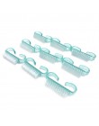 10 sztuk/partia paznokci akrylowych pędzelek 4 kolor paznokci artystyczny manicure Pedicure miękkie usuń kurz plastikowe czyszcz