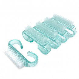 10 sztuk/partia paznokci akrylowych pędzelek 4 kolor paznokci artystyczny manicure Pedicure miękkie usuń kurz plastikowe czyszcz