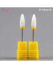 2 sztuk frez do Manicure ceramiczne frezy do Pedicure obrotowe wiertła do paznokci akcesoria narzędzia dysze do Manicure