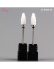 2 sztuk frez do Manicure ceramiczne frezy do Pedicure obrotowe wiertła do paznokci akcesoria narzędzia dysze do Manicure