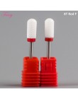 2 sztuk frez do Manicure ceramiczne frezy do Pedicure obrotowe wiertła do paznokci akcesoria narzędzia dysze do Manicure