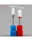 2 sztuk frez do Manicure ceramiczne frezy do Pedicure obrotowe wiertła do paznokci akcesoria narzędzia dysze do Manicure