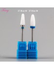 2 sztuk frez do Manicure ceramiczne frezy do Pedicure obrotowe wiertła do paznokci akcesoria narzędzia dysze do Manicure