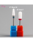 2 sztuk frez do Manicure ceramiczne frezy do Pedicure obrotowe wiertła do paznokci akcesoria narzędzia dysze do Manicure