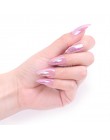 24 szt. Nail artystyczny Manicure lustro odblaskowe wskazówki świetlne dla fałszywych paznokci sztuczne paznokcie formy rozszerz