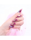 24 szt. Nail artystyczny Manicure lustro odblaskowe wskazówki świetlne dla fałszywych paznokci sztuczne paznokcie formy rozszerz