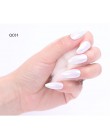 24 szt. Nail artystyczny Manicure lustro odblaskowe wskazówki świetlne dla fałszywych paznokci sztuczne paznokcie formy rozszerz