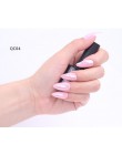 24 szt. Nail artystyczny Manicure lustro odblaskowe wskazówki świetlne dla fałszywych paznokci sztuczne paznokcie formy rozszerz