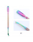 Pełna uroda Manicure Cutter Rainbow obcinacz do paznokci szczypce martwa skóra żel zmywacz do paznokci odpychacz do skórek narzę