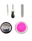 3 sztuk Nail Art mieszanie pręt narzędzia ze stali nierdzewnej proszek akrylowy płyn UV żel łyżka łopatka Pin rozsianych Pen paz