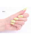 24 szt. Nail artystyczny Manicure lustro odblaskowe wskazówki świetlne dla fałszywych paznokci sztuczne paznokcie formy rozszerz