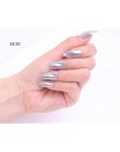 24 szt. Nail artystyczny Manicure lustro odblaskowe wskazówki świetlne dla fałszywych paznokci sztuczne paznokcie formy rozszerz