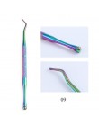 Pełna uroda Manicure Cutter Rainbow obcinacz do paznokci szczypce martwa skóra żel zmywacz do paznokci odpychacz do skórek narzę