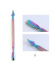 Pełna uroda Manicure Cutter Rainbow obcinacz do paznokci szczypce martwa skóra żel zmywacz do paznokci odpychacz do skórek narzę