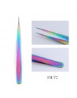 Pełna uroda Manicure Cutter Rainbow obcinacz do paznokci szczypce martwa skóra żel zmywacz do paznokci odpychacz do skórek narzę