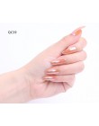 24 szt. Nail artystyczny Manicure lustro odblaskowe wskazówki świetlne dla fałszywych paznokci sztuczne paznokcie formy rozszerz