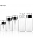 50ML /150ML pusty dozownik z pompką do butelek plastikowy zmywacz do paznokci Cleaner przenośne akcesoria do makijażu narzędzie 