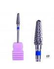 1PC z węglika wolframu wiertła do paznokci manicure elektryczny wiertła akcesoria do maszyn martwa skóra Cutter pilnik do paznok
