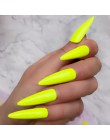 Ombre trumna Nep Nagels krótkie francuskie sztuczne paznokcie baleriny Gradient naciśnij na Takma Tirnak z Faux Ongles Autocolla
