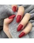 Ombre trumna Nep Nagels krótkie francuskie sztuczne paznokcie baleriny Gradient naciśnij na Takma Tirnak z Faux Ongles Autocolla