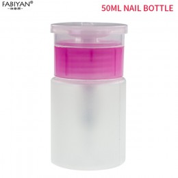50ML /150ML pusty dozownik z pompką do butelek plastikowy zmywacz do paznokci Cleaner przenośne akcesoria do makijażu narzędzie 